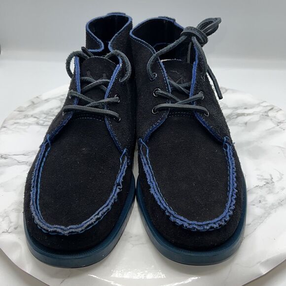 SEBAGO Black and Navy Waterbury Docksider Chukka Bootie-10 main image 7
